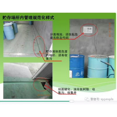 危廢暫存間應這樣建！對錯對比照